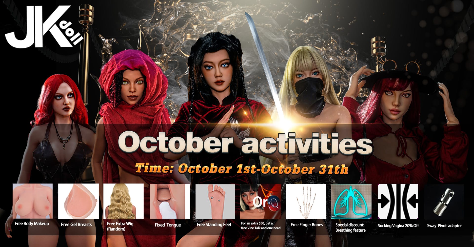 JK Doll October Promotion